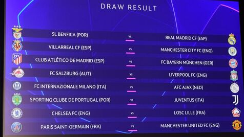 Sorteio da fase de grupos da Champions League: Porto, Sporting e