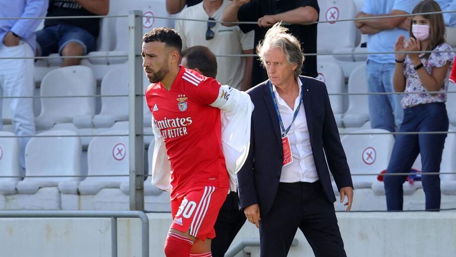 Treinador do Benfica e o incidente com Otamendi