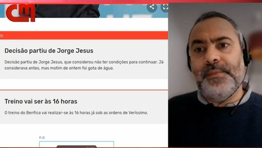 Diretor-adjunto de Record lembrou ainda a forma como o treinador português deixou o Sporting em 2018