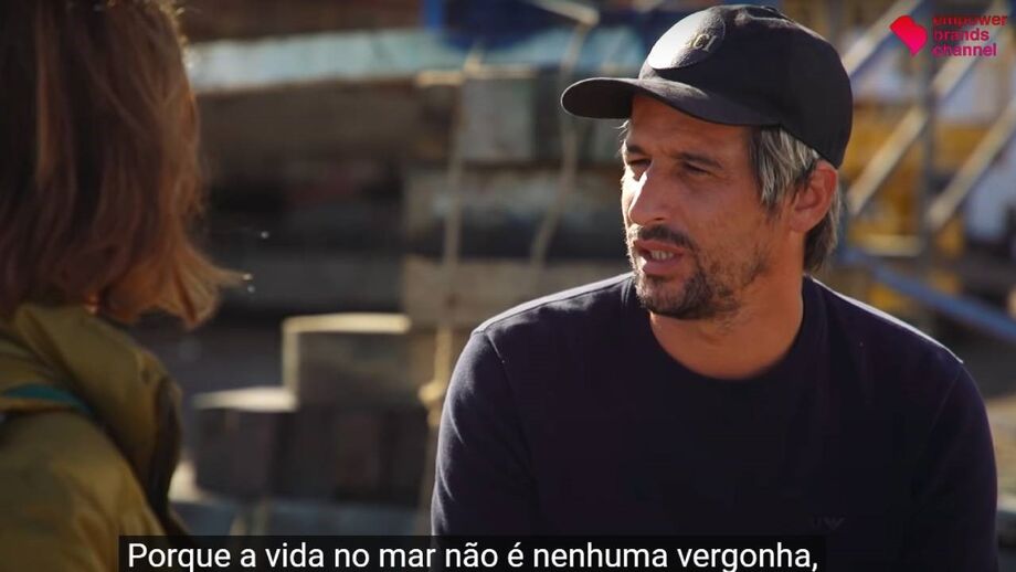 Ex-internacional português faz parte do núcleo piscatório de Caxinas