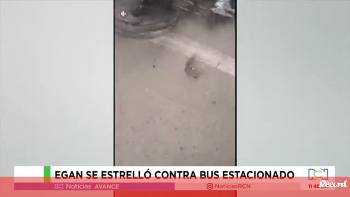 As Imagens De Egan Bernal Após Chocar Contra Um Autocarro - Vídeos ...