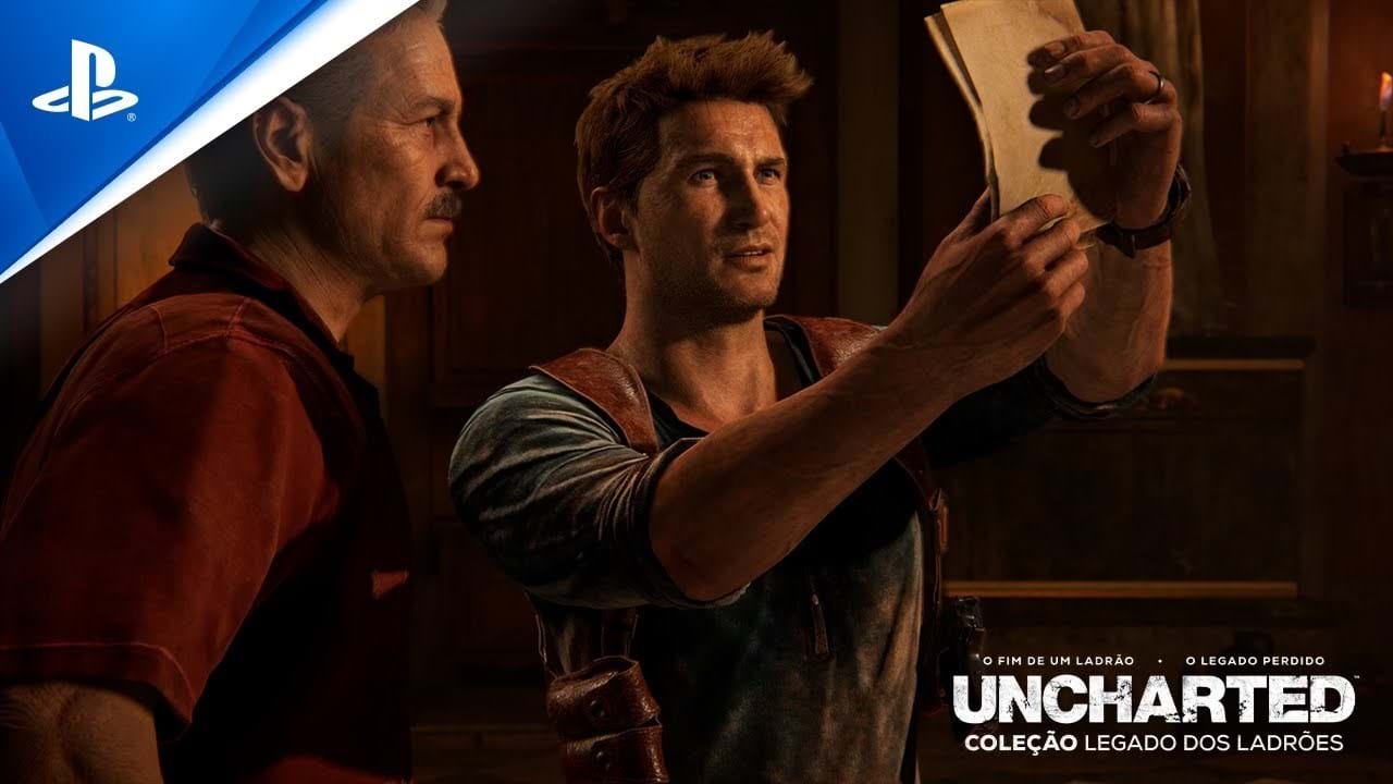 Tom Holland se junta a Mark Wahlberg no primeiro trailer de Uncharted