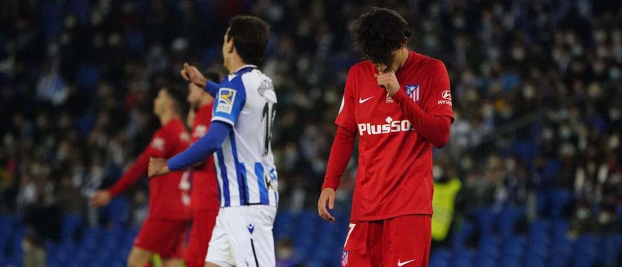 João Félix não foi capaz de evitar mais uma derrota dos colchoneros
