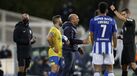 Estoril marcou pela terceira vez ao FC Porto mas lance foi anulado por falta ofensiva
