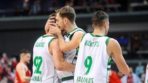 Panathinaikos-Zalgiris Kaunas: os dois últimos classificados da Euroliga travam forças