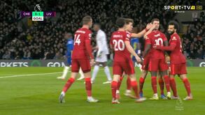 Defesa do Chelsea falhou o corte e Sadio Mané aproveitou para inaugurar o marcador em Londres