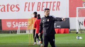 Benfica já arrancou preparação para o jogo com o Paços de Ferreira