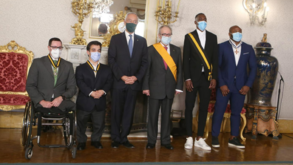 Presidente da República condecora olímpicos por 