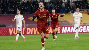 A crónica do Roma-Cagliari, 1-0: Sérgio Oliveira mostra serviço
