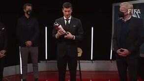 FIFA The Best: Lewandowski eleito o melhor futebolista do Mundo