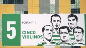 Sporting apresenta a porta 'Cinco Violinos'