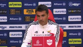 A opinião de Veríssimo sobre as ausências de Otamendi e Darwin na final four da Allianz Cup