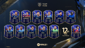 FIFA 22: Cristiano Ronaldo é o 12º jogador da Team of the Year 