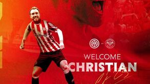 Oficial: Christian Eriksen é reforço do Brentford
