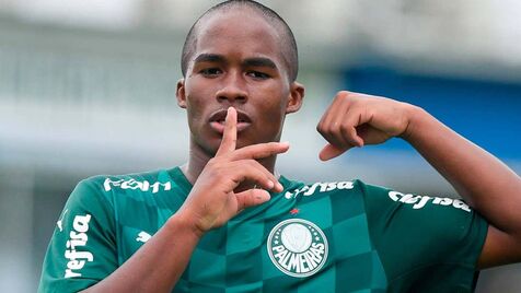 Endrick, do Palmeiras, entra em lista de jovens promessas do