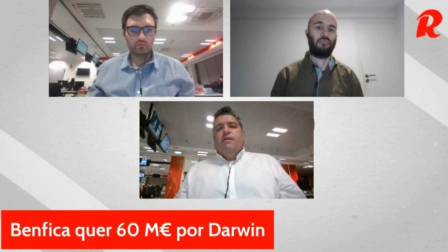 Darwin, Luis Díaz e Palhinha geram interesse: «Podem acontecer negócios inesperados na última semana de mercado»
