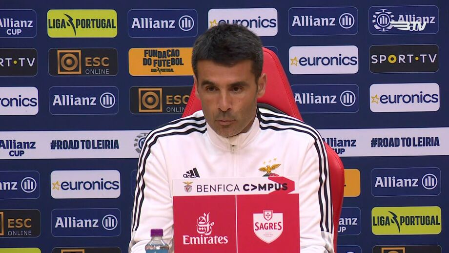O treinador do Benfica sublinhou importância de um triunfo na Allianz Cup