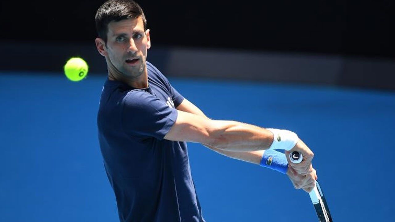 Sem vacina, Novak Djokovic se prepara para ATP 500 de Dubai