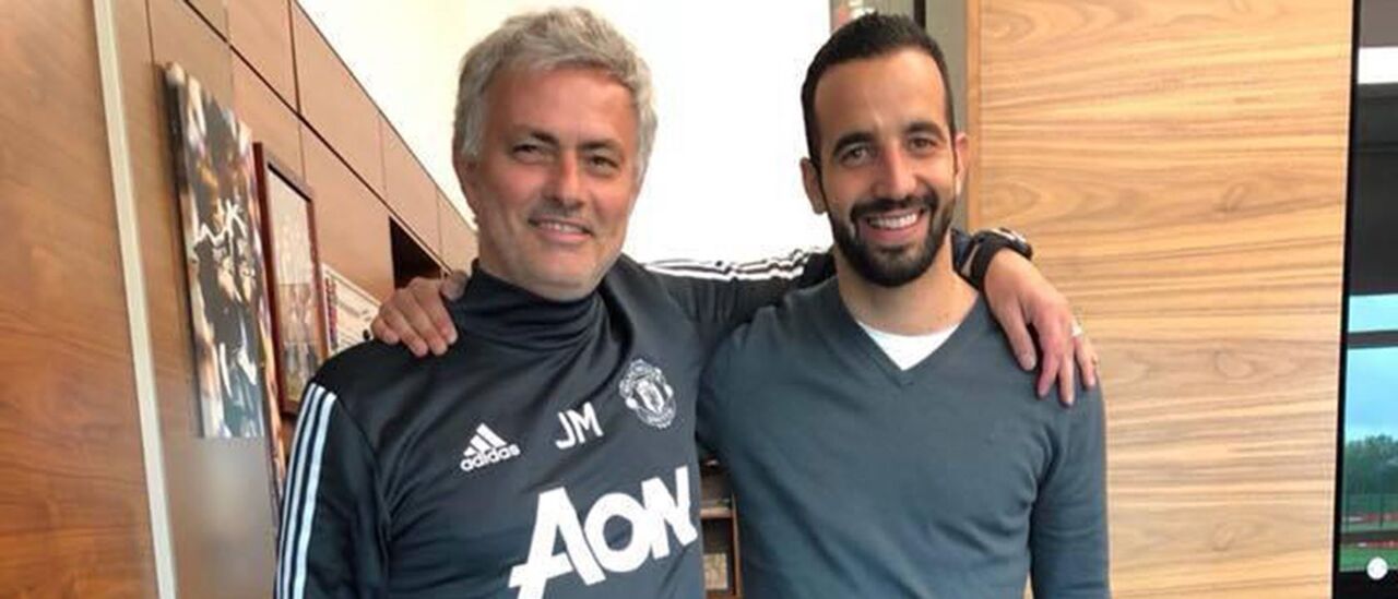 Ingleses recuperaram foto de Mourinho com Amorim