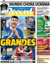 Sexta-feira, 25 de fevereiro de 2022