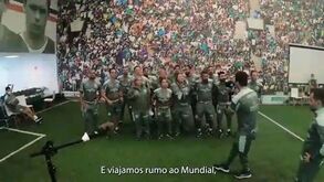 O vídeo motivacional do Palmeiras que está a tornar-se viral nas redes sociais