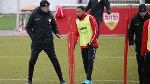 Tiago Tomás já marca nos treinos do Estugarda