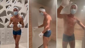 A arma de recuperação (bem gelada) de Cristiano Ronaldo