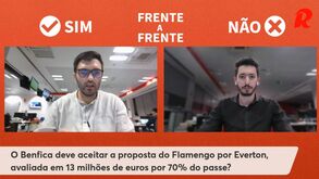 Frente a Frente: O Benfica deve aceitar a proposta do Flamengo por Everton, avaliada em 13 milhões de euros por 70% do passe? 