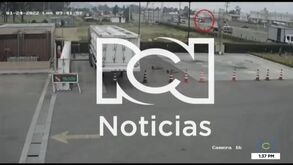 Colombianos mostram imagens do momento do acidente de Egan Bernal