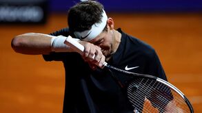 Del Potro não segurou as lágrimas no adeus ao ténis: veja o momento de emoção do argentino
