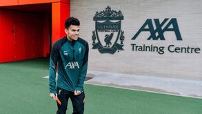 Jürgen Klopp e o primeiro 'meínho' de Luis Díaz: «Nunca vi um jogador a sorrir tanto»