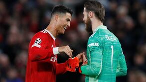 De Gea: «Só de ver Ronaldo entrar pela porta dá logo vontade de fazer as coisas bem»