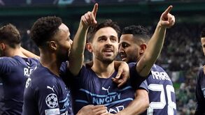 As notas dos jogadores do Man. City frente ao Sporting: Bernardo reina no meio do carrossel