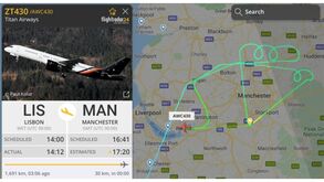 Avião que transportou o Man. City forçado a aterragem de emergência