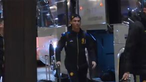 Cristiano Ronaldo chega a Madrid e é recebido desta forma 