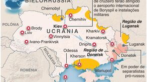 Chovem mísseis russos nas cidades da Ucrânia: o ponto da situação