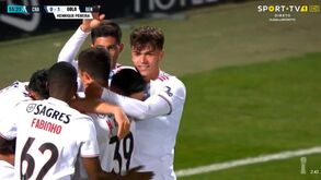 O resumo do Chaves-Benfica B, 1-1: os golos e outros lances