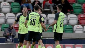 Assim foi o primeiro golo de Slimani neste seu regresso ao Sporting