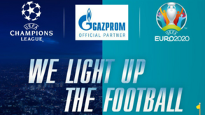 UEFA termina ligação à Gazprom com efeitos imediatos