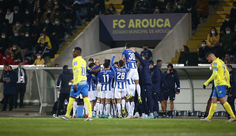 JOGO DO PORTO HOJE EM DIRECTO: a que horas joga o Porto x Arouca