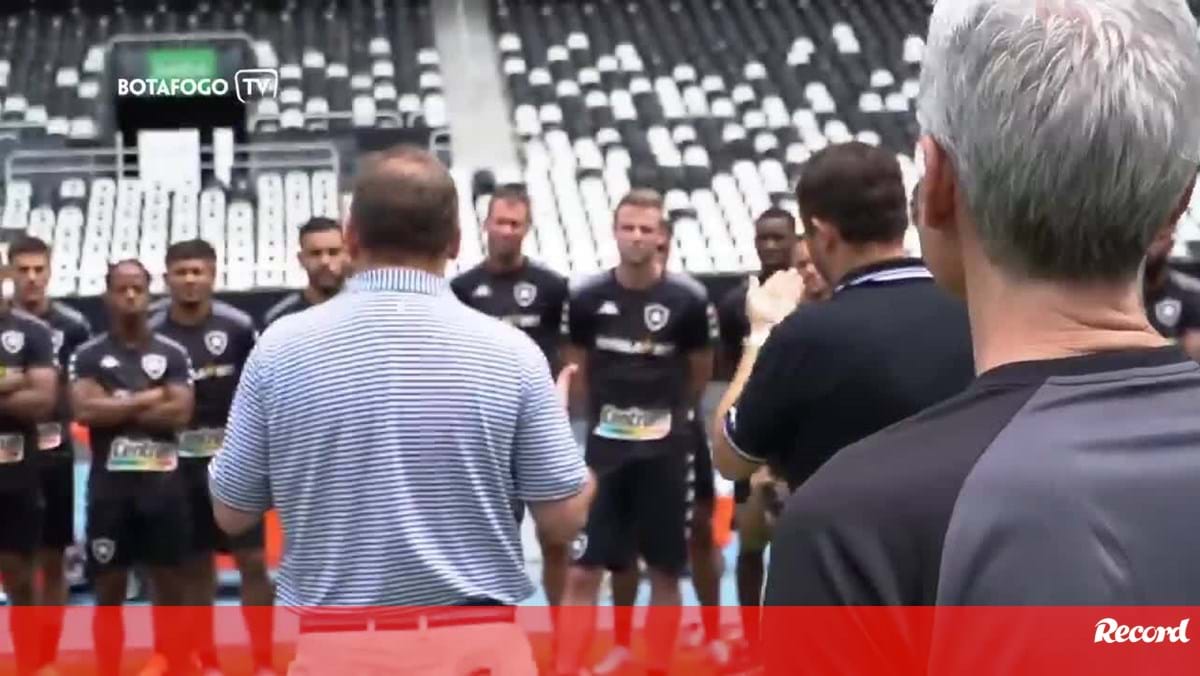 Luís Castro’s speech on “respect” at Botafogo training with the right to intervention by Textor – Videos