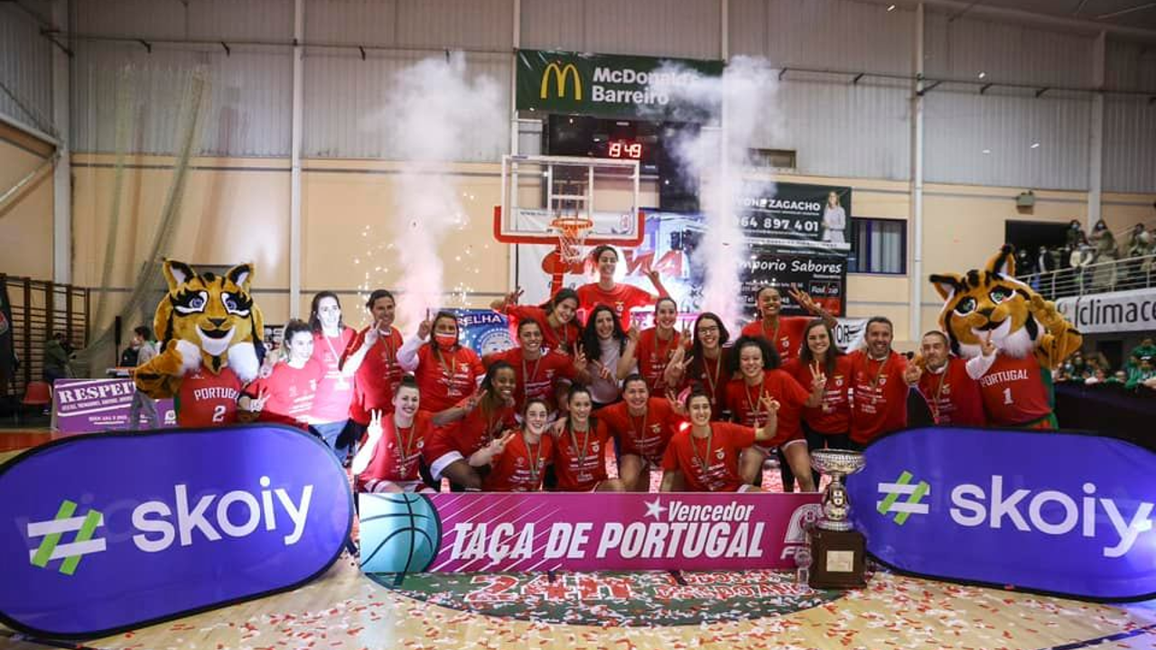 Um hino ao basquetebol no Barreiro - BENFICA REVALIDA CONQUISTA DA TACA DE  PORTUGAL SKOIY - Rostos On-line