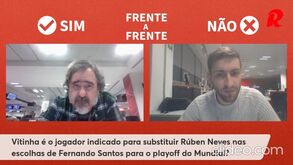 Frente a frente: Vitinha é o jogador indicado para substituir Rúben Neves nas escolhas de Fernando Santos para o playoff do Mundial?