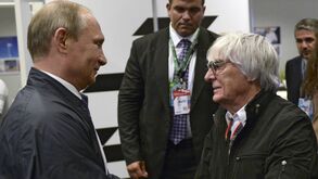 Bernie Ecclestone: «Putin é honrado e fez exatamente aquilo que disse que ia fazer»