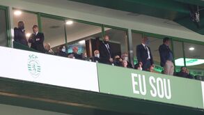 Frederico Varandas e Pinto da Costa bem longe um do outro em Alvalade