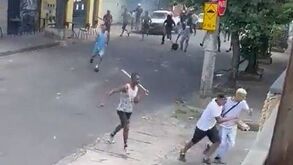 Os confrontos entre adeptos em Belo Horizonte que resultaram num morto