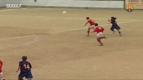 Carreira brilhante começou em La Masia: os melhores golos de Messi nas camadas jovens do Barcelona