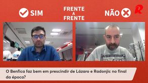 Frente a Frente: O Benfica faz bem em prescindir de Lázaro e Radonjic no final da época?