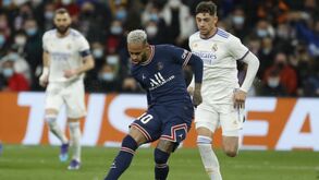 Balneário do PSG a ferro e fogo em Madrid: Neymar e Donnarumma tiveram de ser separados