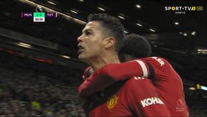 Cabeceamento imparável: o terceiro golo de Cristiano Ronaldo frente ao Tottenham